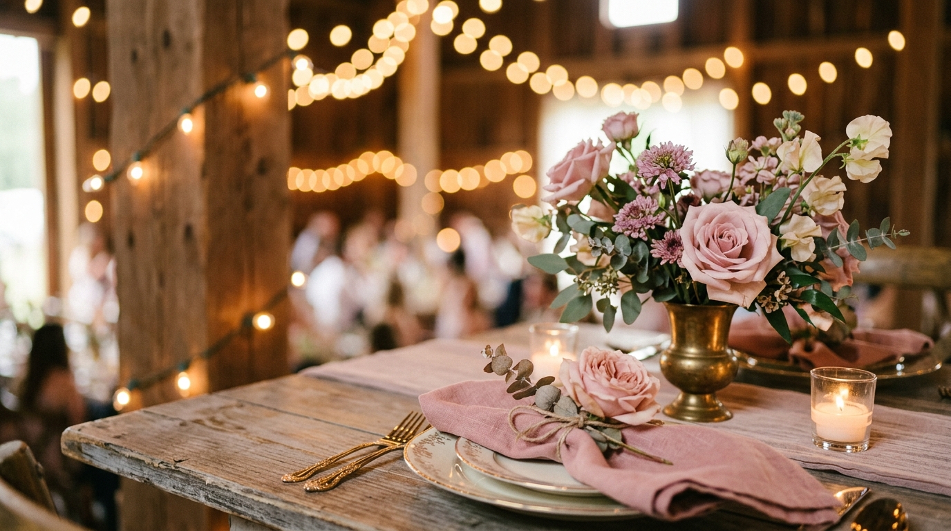 Dusty Rose Wedding Ideas: Romantic and Soft | SeatYourself