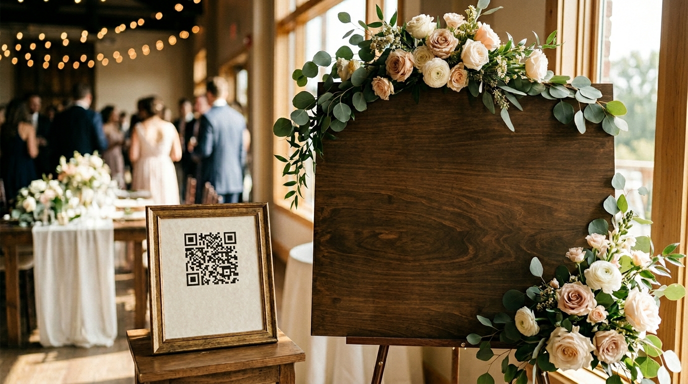 QR Code Wedding Signage: Design Ideas for Every Theme | SeatYourself