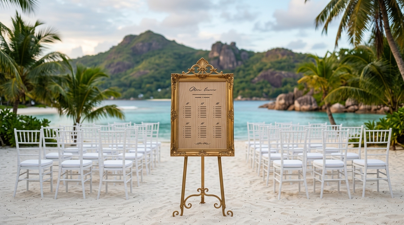 Seating Charts at Destination Weddings: Remote Planning Tips | SeatYourself